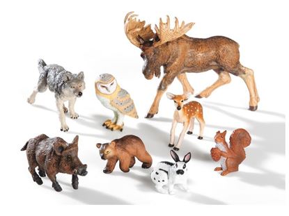 Image de 45975020 FIGURINES LES ANIMAUX DE LA FORÊT