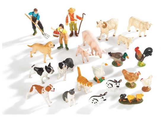 Image sur 46042171 MAXI LOT Figurines ferme