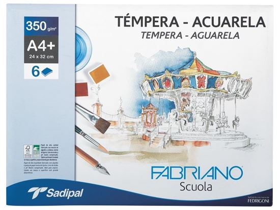 Image sur 47341001 FEUILLES DE PAPIER AQUARELLE 350 g