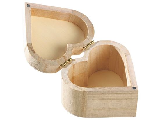 Image sur 47477016 BOÎTE CŒUR À DÉCORER Fermeture aimantée