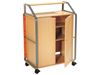 Image sur 47703007 BORNE D'ACCUEIL Bia Droit L. 85 cm avec portes et comptoir