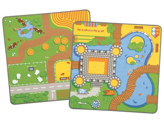 Image sur 47727020 MAXI LOT TAPIS DE CIRCULATION Paysages
