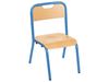 Image sur 47745007 CHAISE MÉTALLIQUE À CHANT PROTÉGÉ - 4 PIEDS T1