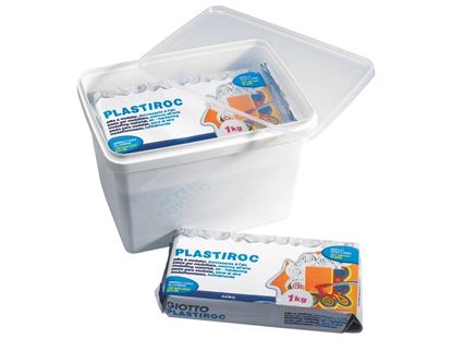 Image de 3806001 PÂTE À MODELER Plastiroc Boîte de 5 kg