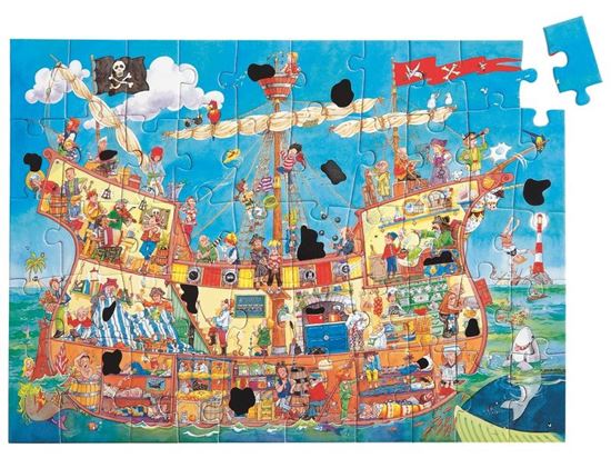 Image sur 38269020 PUZZLE MAGIQUE Bateau pirate