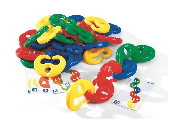 Image sur 47826171 JEU DE CONSTRUCTION Chainons tactiles géants Kit scolaire