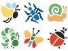 Image sur 4787020 POCHOIRS Les insectes