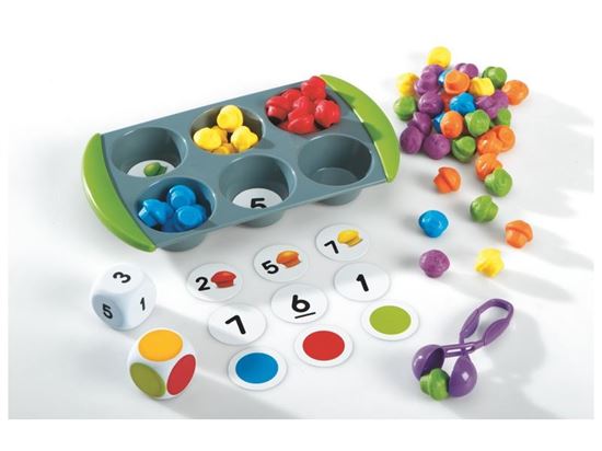 Image sur 47884171 JEU DE TRI ET D'ASSOCIATION Les mini-muffins