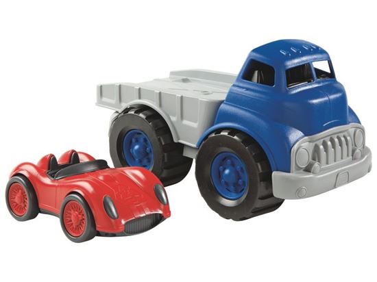 Image sur 39315171 VÉHICULE ÉCOCONÇU Dépanneuse avec voiture de course