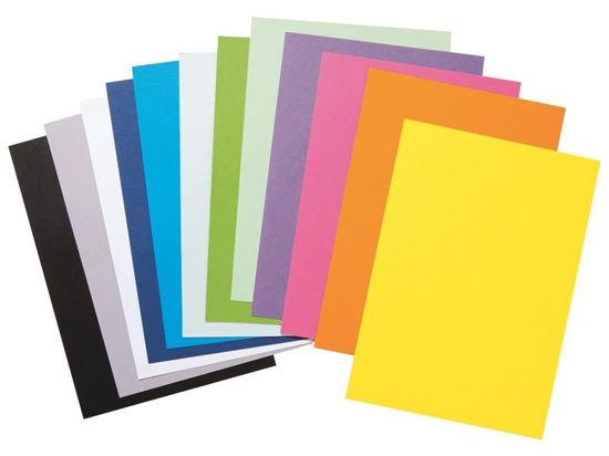 Image sur 39375002 FEUILLES DE PAPIER BRISTOL COLORÉ 210 g