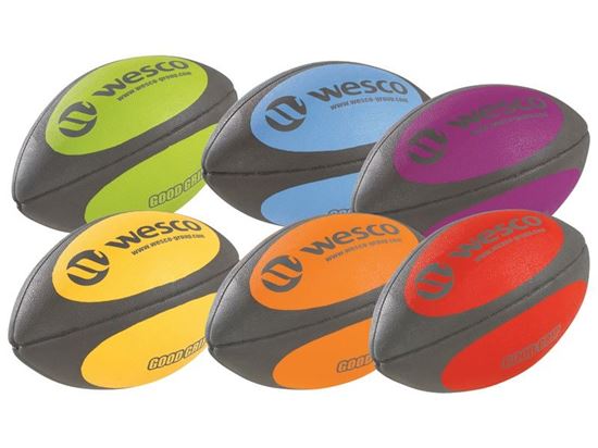 Image sur 48035171 BALLON DE RUGBY Good grip  MAXI LOT Taille 4