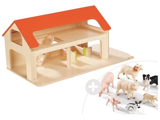 Image sur 48064020 MAXI LOT La ferme + 7 animaux