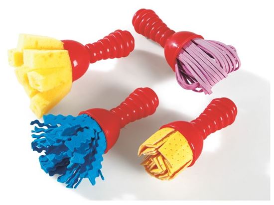 Image sur 49542171 BROSSES À TEXTURE POUR PEINTURE Lot 1