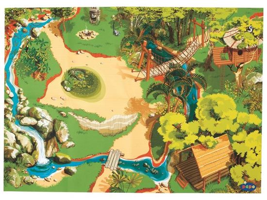 Image sur 48193171 TAPIS DE JEU Jungle