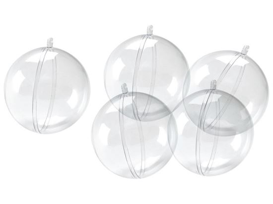Image sur 50175101 BOULES À SUSPENDRE ET À DÉCORER 6 cm