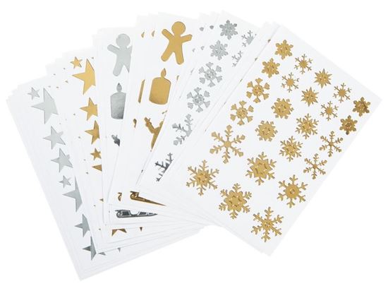 Image sur 50206171 GOMMETTES MÉTALLISÉES Noël