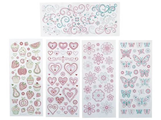 Image sur 48984171 STICKERS STRASS ROMANTIQUE