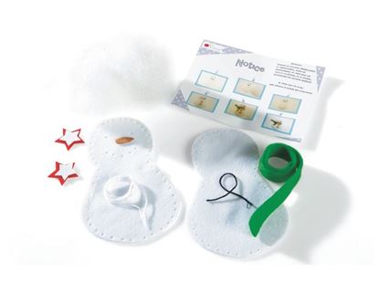 Image de 49015171 KITS CRÉATIFS EN FEUTRINE Bonhommes de neige