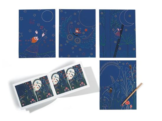 Image sur 49129171 CARTES À GRATTER Pleine lune