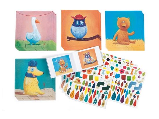 Image sur 49132171 CRÉER AVEC DES STICKERS Animaux