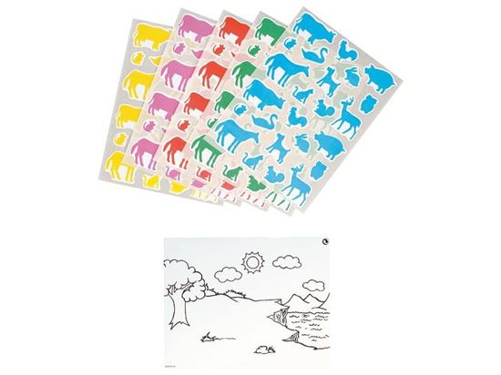 Image sur 6179020 GOMMETTES Animaux de la ferme