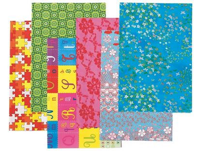 Image de 49233171 FEUILLES DE PAPIER DÉCOPATCH Motifs scolaires