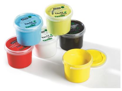 Image de 49340171 GOUACHE AU DOIGT TACTIL COLOR TEXTILE Couleurs primaires