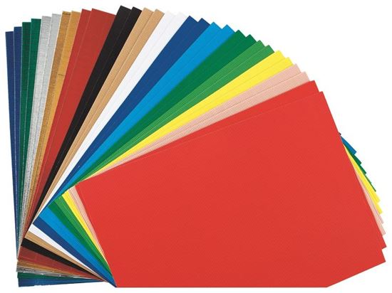 Image sur 49445171 MAXI LOT DE FEUILLES DE CARTON ONDULÉ