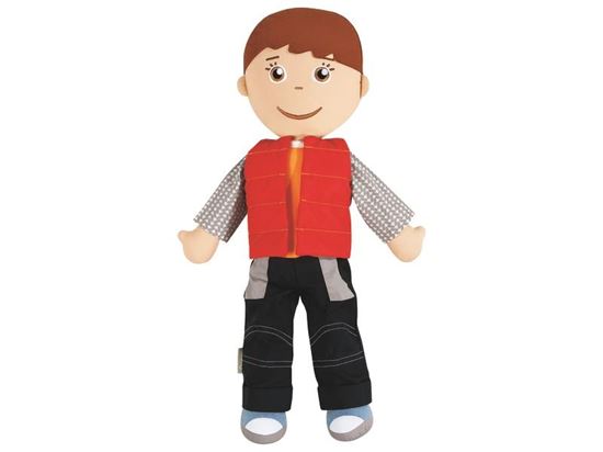 Image sur 50768020 Poupée Greg en tenue doudoune