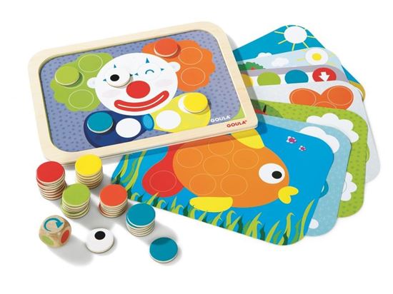 Image sur 51214171 JEU DE MOSAÏQUE EN BOIS Magnetic color