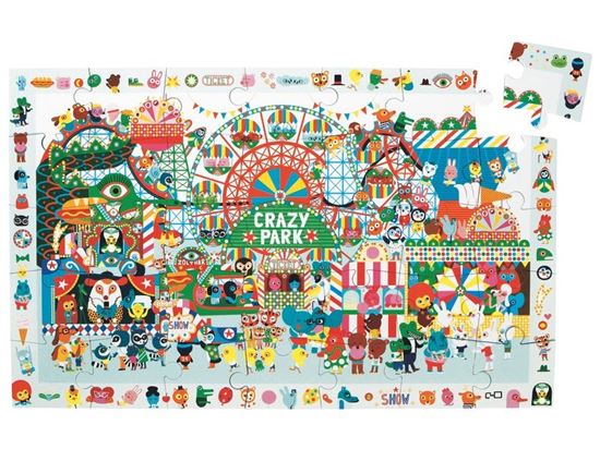 Image sur 52073171 PUZZLE FRISE Le parc d'attractions