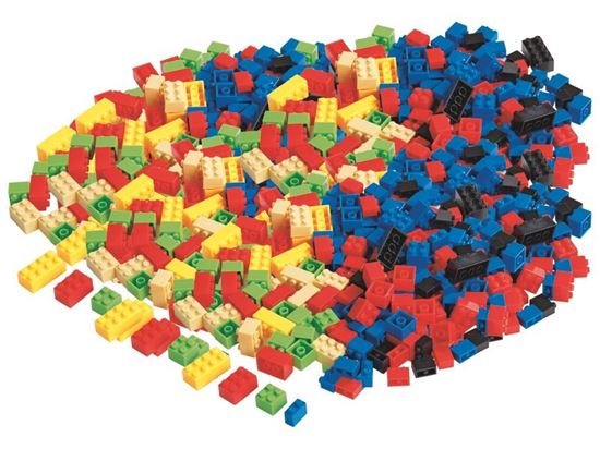 Image sur 52376171 PETITES BRIQUES DE CONSTRUCTION Set de 1164 pièces
