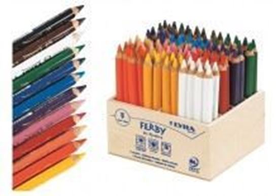 Image sur 34470020 CRAYONS DE COULEUR ERGONOMIQUES Ferby