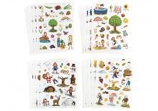 Image sur 35673020 GOMMETTES THÉMATIQUES REPOSITIONNABLES Quatre saisons