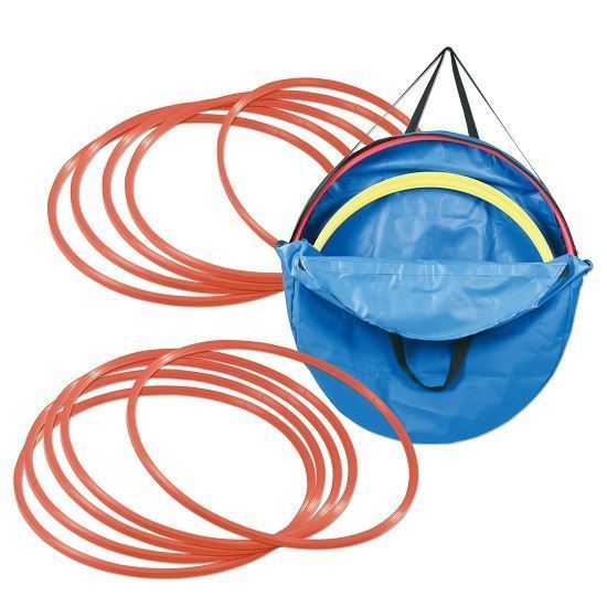 Image sur 991252835 Kit de cerceaux de gymnastique ø 50 cm avec sac de rangement