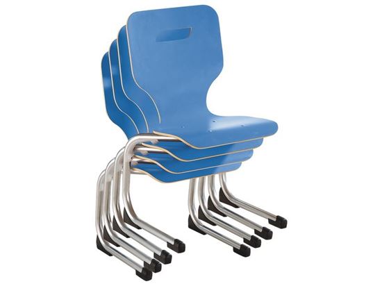 Image sur 37625002 CHAISE COQUE APPUI SUR TABLE T4