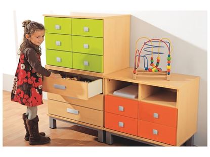 Image de 45742007 MEUBLE À TIROIRS H. 51 cm 3 tiroirs 3 tiroirs