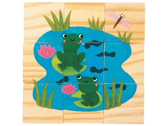 Image sur 53528020 PUZZLE 9 CUBES ANIMAUX