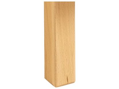 Image de 42101001 TABLE PLATEAU STRATIFIÉ AVEC PIÉTEMENT BOIS