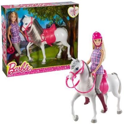 Image de BA003895 Barbie et son cheval