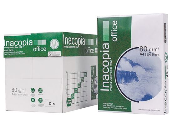 Image sur 55128001 RAMETTE DE PAPIER Inacopia 80 g KIT RAMETTES PAPIER A4