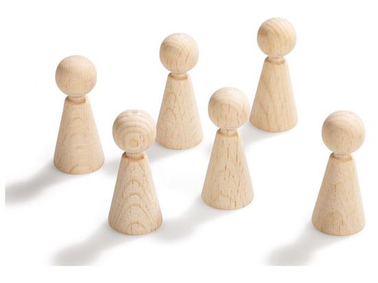 Image sur 56207016 FIGURINES EN BOIS À DÉCORER