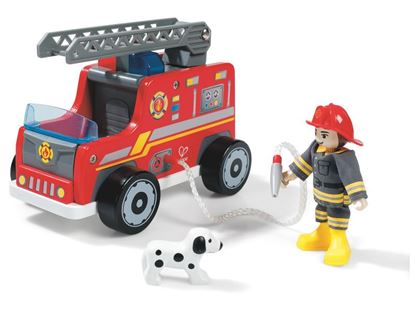 Image de 56361171 CAMION DE POMPIERS avec figurines