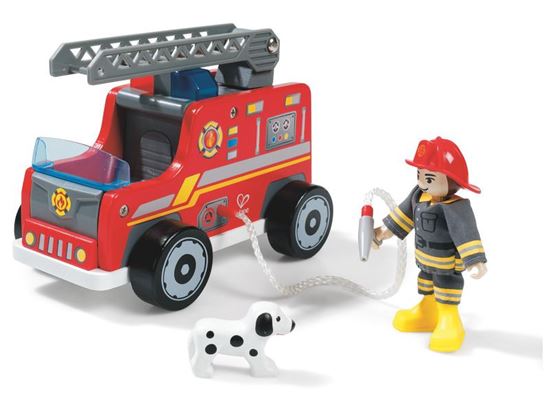 Image sur 56361171 CAMION DE POMPIERS avec figurines