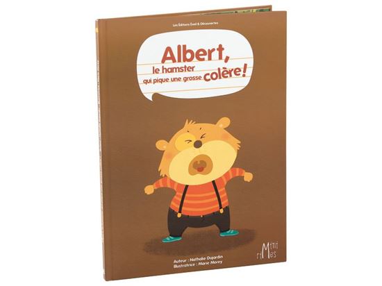 Image sur 56489171 COLLECTION MINI RIMES Albert, le hamster qui pique une grosse colère