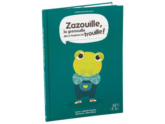 Image sur 56492171 COLLECTION MINI RIMES Zazouille, la grenouille qui a toujours la trouille !