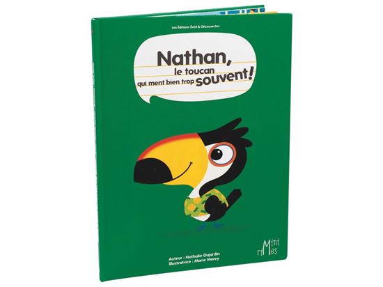 Image sur 56495171 COLLECTION MINI RIMES Nathan le toucan qui ment bien trop souvent