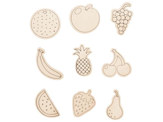Image sur 56603171 FORMES AIMANTÉES À COLORIER Fruits