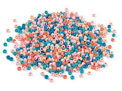 Image de 56654022 PERLES CYLINDRIQUES PASTEL