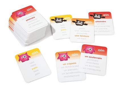 Image de 55271171 JEUX DE CARTES GRAPHIES FOLIES « ain », « ian », « ein », « ien », « oin » et « ion »